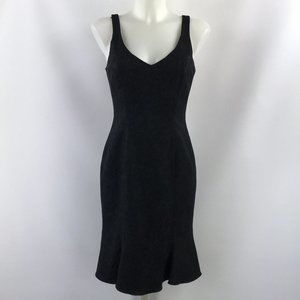 Jay Godfrey Black Sheath Dress Size 6